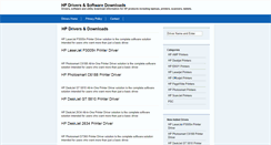 Desktop Screenshot of hp-drivers.com